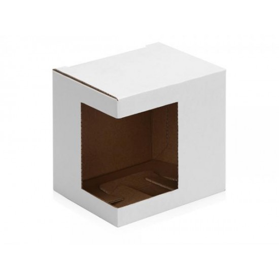 Коробка для кружки Cup, 11,2х9,4х10,7 см., белый Коробка для кружки Cup, 11,2х9,4х10,7 см., белый