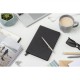 Ежедневник Flexy Soft Touch Latte А5, салатовый, недатированный, в гибкой обложке