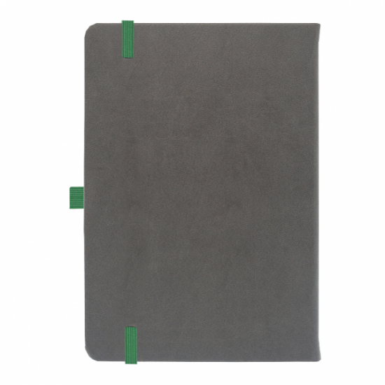 Ежедневник Alfa Note Fantasy А5, серый/зеленый, недатированный, в твердой обложке