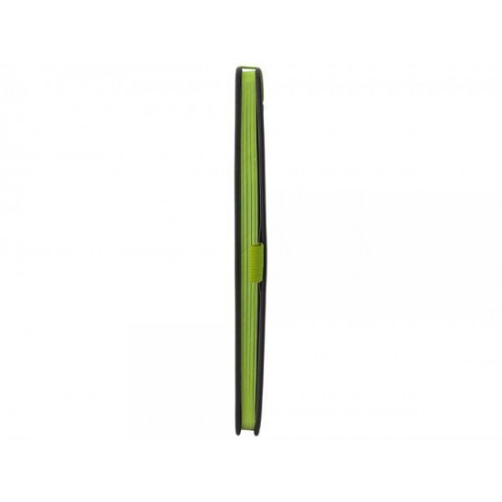 Блокнот Color edge A5, черный/лайм Блокнот Color edge A5, черный/лайм