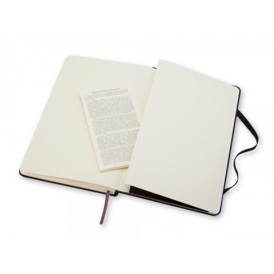 Записная книжка Moleskine Classic (в линейку) в твердой обложке, Large (13х21см), черный Записная книжка Moleskine Classic (в линейку) в твердой обложке, Large (13х21см), черный