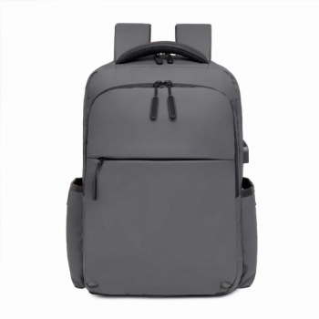 Городской рюкзак Space  с отделением для ноутбука, водоотталкивающий, нейлоновый, серый