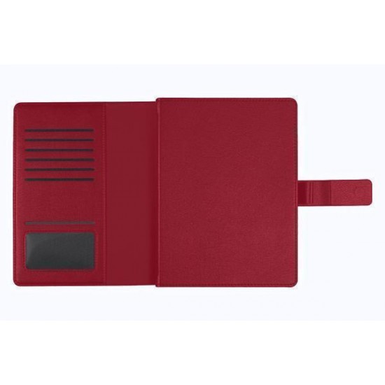 Ежедневник в суперобложке Alfa Mocco Business Edition B5, полутвердый, бордовый с золотом