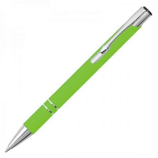 Ручка шариковая Legend Soft Touch, зеленая Ручка шариковая Legend Soft Touch, зеленая