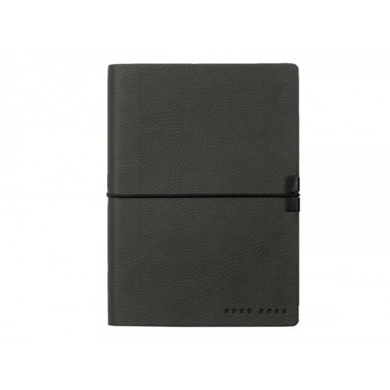 Блокнот А6 Dark Grey. Hugo Boss, темно-серый
