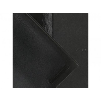 Обложка для блокнота А7 Dusk. Hugo Boss, черный