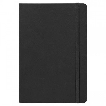 Блокнот Flexy Forest Urban Latte А5, недатированный, черный, в гибкой обложке