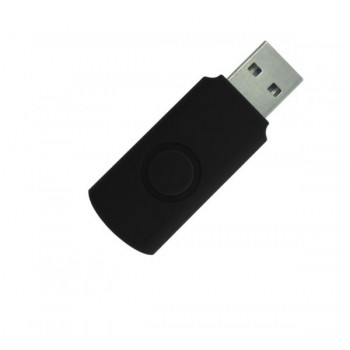 Корпус для флеш накопителя Twister 16GB, пластик Софт Тач, черный