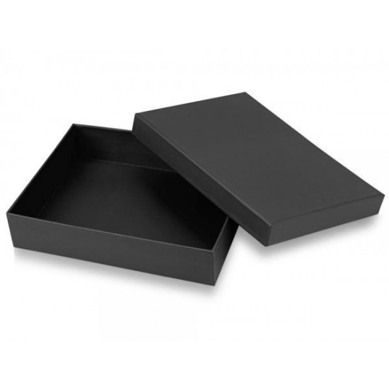 Подарочная коробка Corners средняя, черный Подарочная коробка Corners средняя, черный