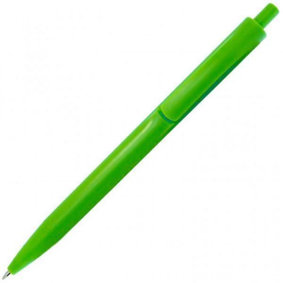 Ручка шариковая IGLA COLOR, пластиковая, зеленая