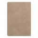 Ежедневник Flexy Tenero Suede A5, бежевый, недатированный, в гибкой обложке с петлей для ручки