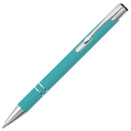 Ручка шариковая Legend Soft Touch, бирюзовая 7709 Ручка шариковая Legend Soft Touch, бирюзовая 7709