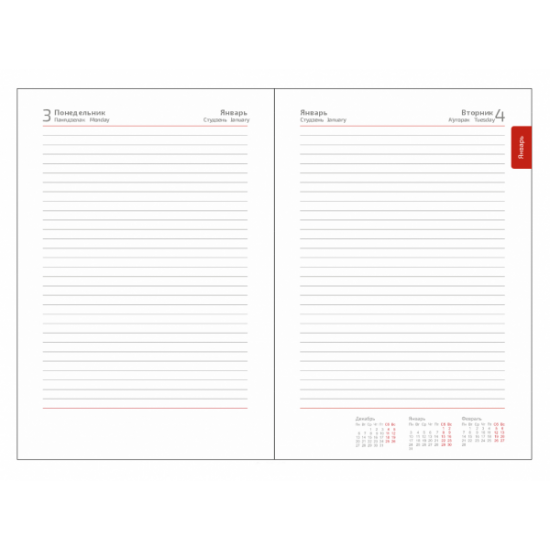 Обложка гибкая Flexy Agenda Buffalo А5, серый