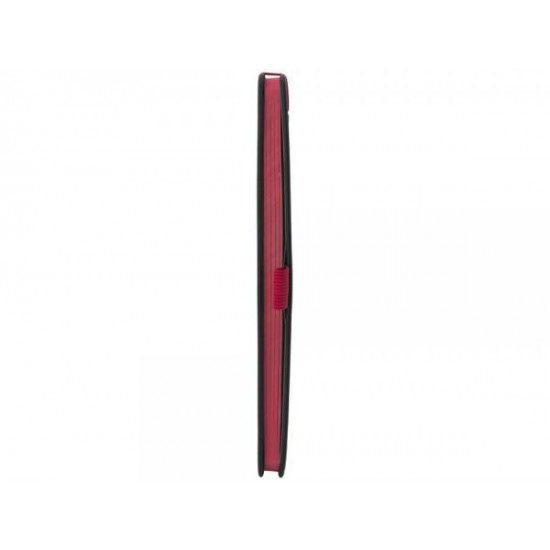 Блокнот Color edge A5, черный/красный