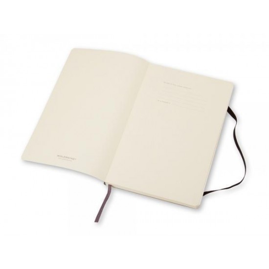 Записная книжка Moleskine Classic Soft (нелинованный), Large (13х21см), черный Записная книжка Moleskine Classic Soft (нелинованный), Large (13х21см), черный