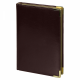 Ежедневник полудатированный Classic Pristine Gold А5, темно-коричневый с золотом, с металлическими уголками, в твердой обложке с поролоном Ежедневник полудатированный Classic Pristine Gold А5, темно-коричневый с золотом, с металлическими уголками, в твердой обложке с поролоном