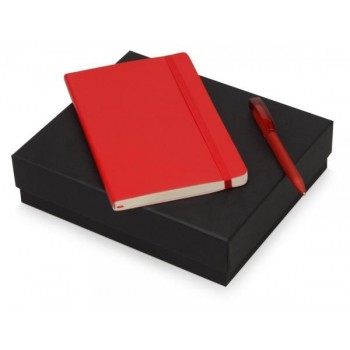 Подарочный набор Moleskine Amelie с блокнотом А5 Soft и ручкой, красный