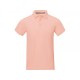Calgary мужская футболка-поло с коротким рукавом, pale blush pink