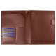 Суперобложка из натуральной кожи Universal leather размер А5+ , коричневый Суперобложка из натуральной кожи Universal leather размер А5+ , коричневый