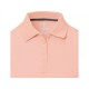 Calgary женская футболка-поло с коротким рукавом, pale blush pink