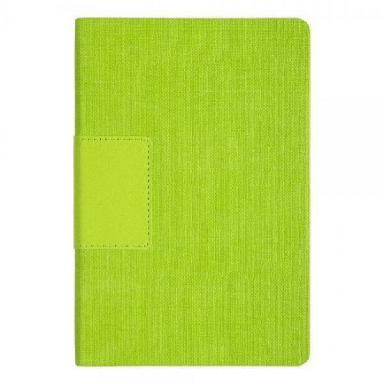 Ежедневник Flexy Stone Ostende А5, салатовый, недатированный, в гибкой обложке