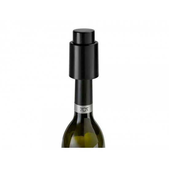 VERMENTINO. Пробка вакуумная для бутылки, Черный