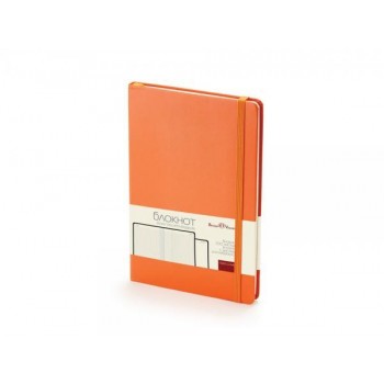 Блокнот А5 Megapolis Journal, оранжевый