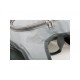 GOSIA. polyester backpack, светло-серый