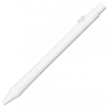 Ручка гелиевая Allegro Soft Grip, пластиковая, белая