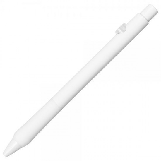 Ручка гелиевая Allegro Soft Grip, пластиковая, белая