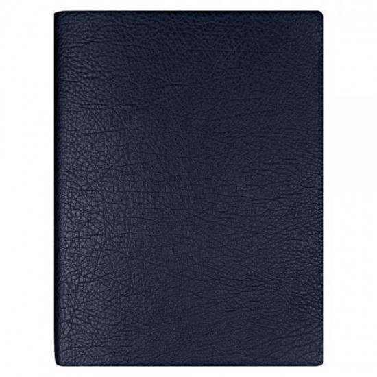 Ежедневник Flexy Foggia Leatherette B5, темно-синий, недатированный, в гибкой обложке  в подарочной коробке