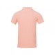 Calgary мужская футболка-поло с коротким рукавом, pale blush pink