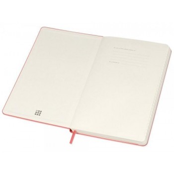 Записная книжка Moleskine Classic (в линейку) в твердой обложке, Large (13х21см), розовый