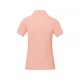 Calgary женская футболка-поло с коротким рукавом, pale blush pink