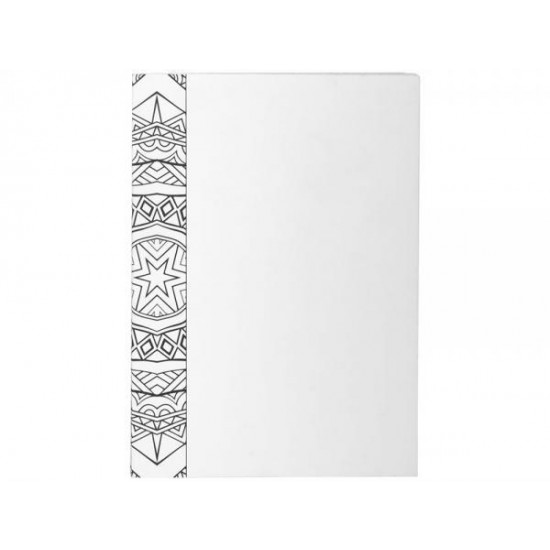 Блокнот А5 Doodle Colour Therapy, белый/черный