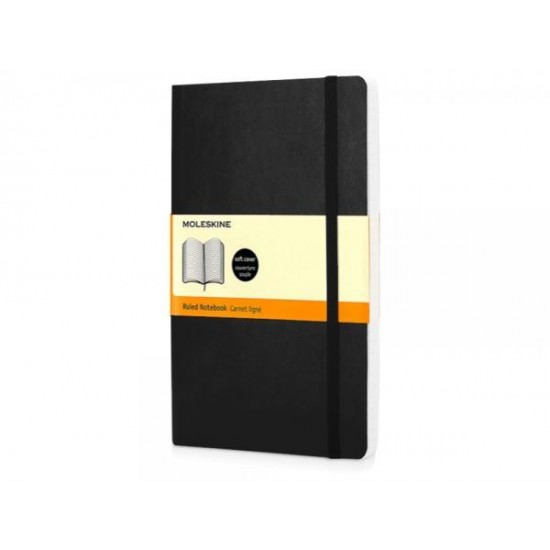 Подарочный набор Moleskine Van Gogh с блокнотом А5 Soft и ручкой, черный