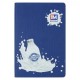 Ежедневник Flexy Sand Print Sample А5, синий, недатированный, в гибкой обложке