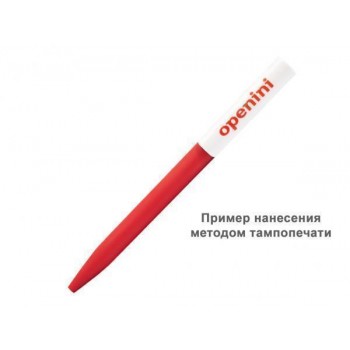 Ручка шариковая Stanley, пластиковая, софт тач, синяя/синяя