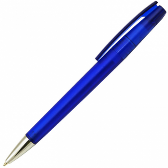 Ручка шариковая, пластиковая, фрост, синяя/серебристая, Z-PEN Ручка шариковая, пластиковая, фрост, синяя/серебристая, Z-PEN