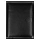 Ежедневник в суперобложке Country Leather Sky A5+ из нат. кожи, черный, недатированный, с магнитным клапаном, в подарочной коробке Ежедневник в суперобложке Country Leather Sky A5+ из нат. кожи, черный, недатированный, с магнитным клапаном, в подарочной коробке