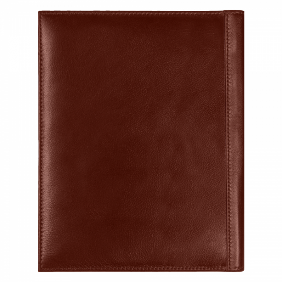 Суперобложка из натуральной кожи Universal leather размер А5+ , коричневый Суперобложка из натуральной кожи Universal leather размер А5+ , коричневый