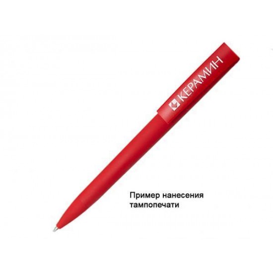 Ручка шариковая, пластик, софт тач, красный/красный, Z-PEN Ручка шариковая, пластик, софт тач, красный/красный, Z-PEN