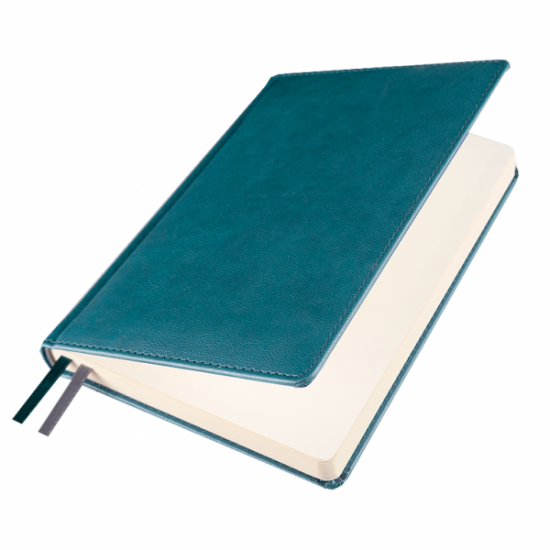 Ежедневник Classic Sound Jannu А5, бирюзовый, недатированный, в твердой обложке