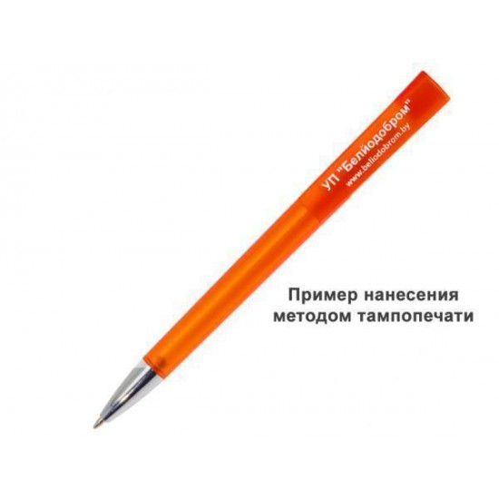 Ручка шариковая, пластиковая, фрост, фиолетовая/серебристая, Z-PEN