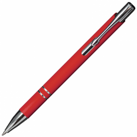 Ручка шариковая Legend Soft Touch, красная Ручка шариковая Legend Soft Touch, красная