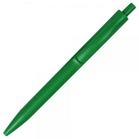Ручка шариковая IGLA COLOR, пластиковая, зеленая