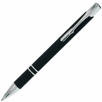 Ручка шариковая Legend Soft Touch Requis, черная