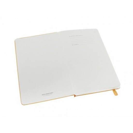 Записная книжка Moleskine Classic (в линейку) в твердой обложке, Large (13х21см), оранжевый