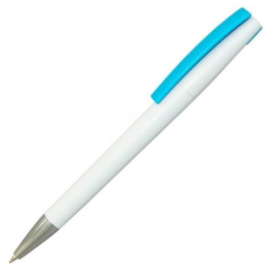 Ручка шариковая, пластиковая, белая/голубой, Z-PEN Ручка шариковая, пластиковая, белая/голубой, Z-PEN