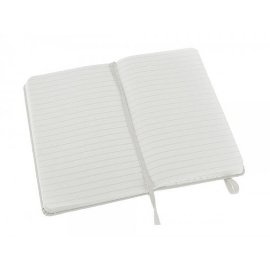 Записная книжка Moleskine Classic (в линейку) в твердой обложке, Pocket (9x14см), белый